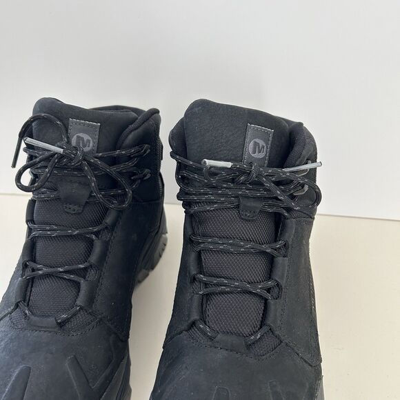 Merrell Coldpack Ice Mid Polar Winter Boots Black J91841 Mens 13 Arctic Grip WP - Picture 5 of 12